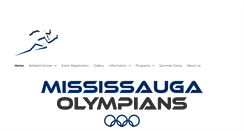 Desktop Screenshot of mississaugaolympians.com